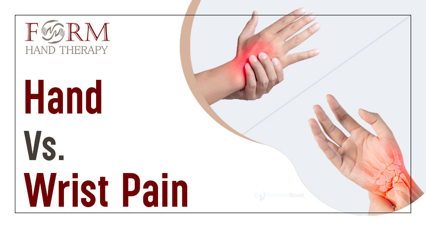 Hand vs. Wrist Pain